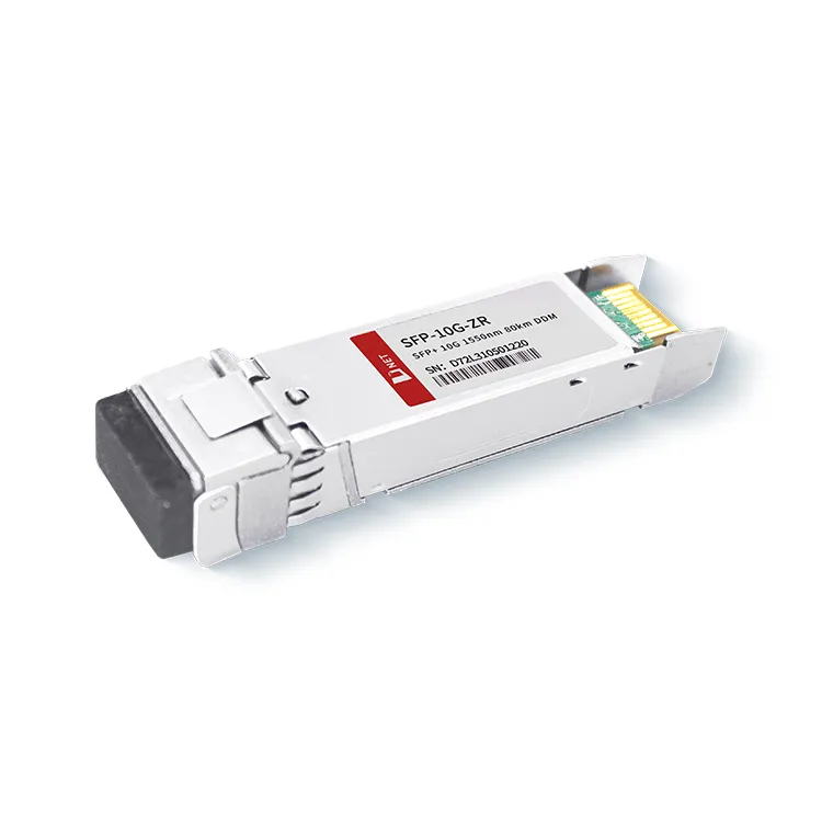 Módulo transceptor SFP+10G ZR 1550nm 80km